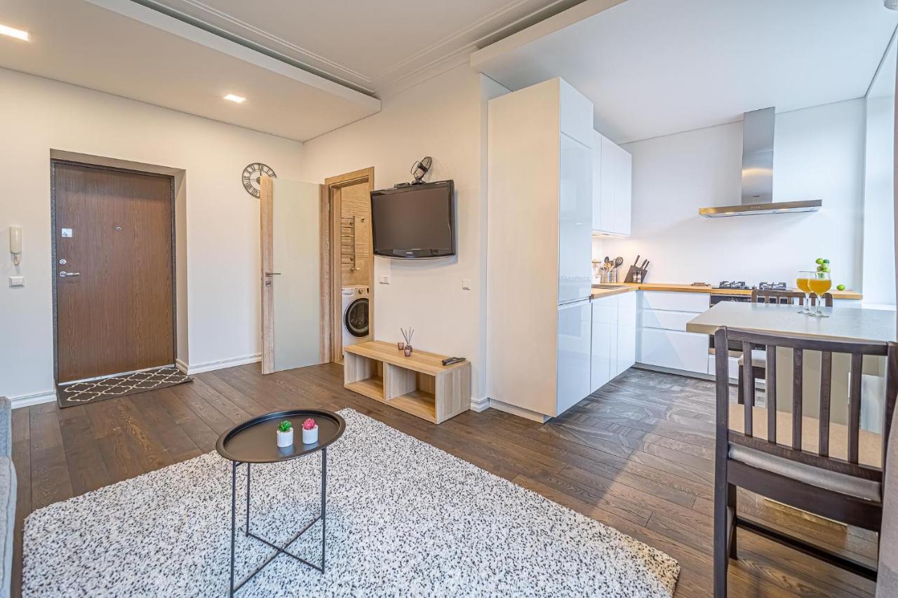 Zalgiris Arena Apartment With Ac Kaunas Exterior foto