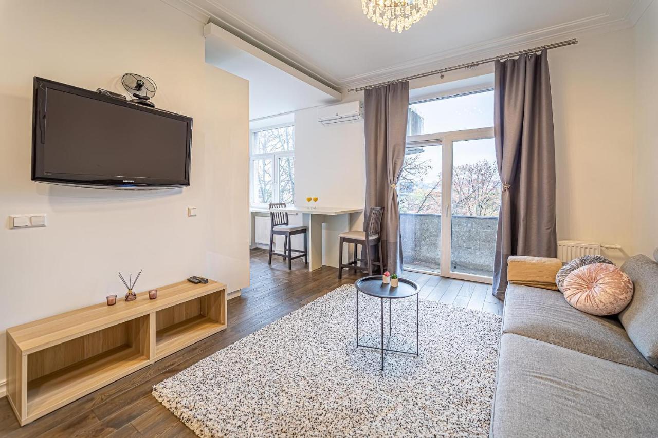 Zalgiris Arena Apartment With Ac Kaunas Exterior foto