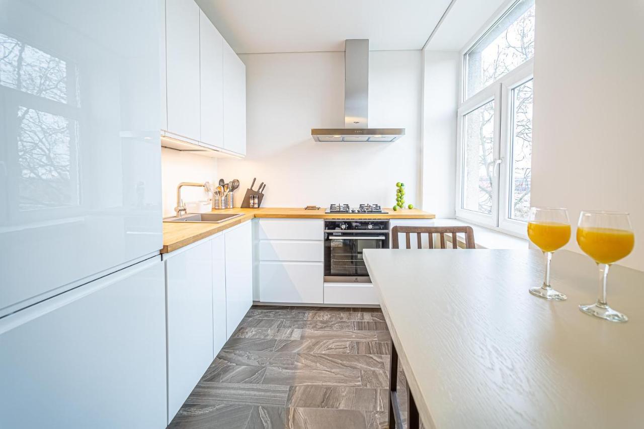 Zalgiris Arena Apartment With Ac Kaunas Exterior foto