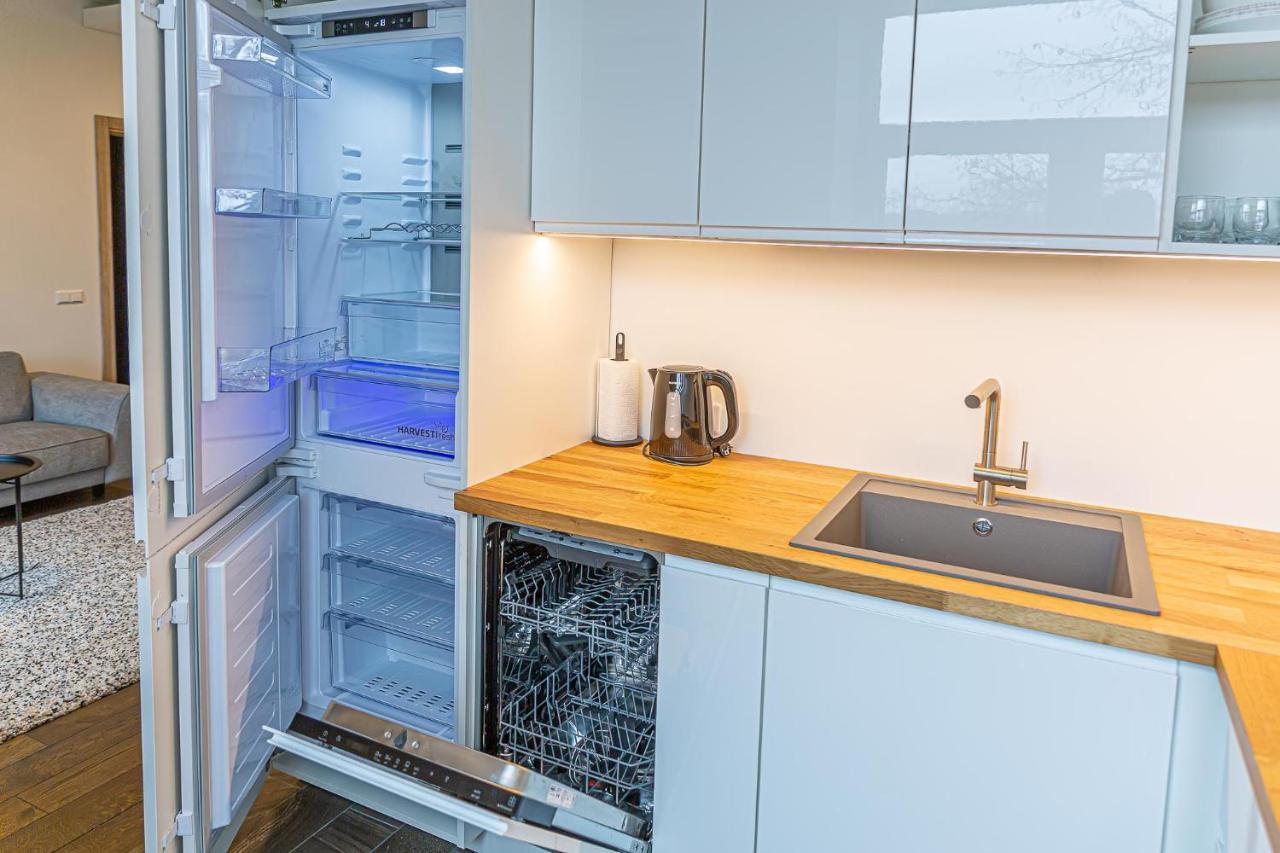 Zalgiris Arena Apartment With Ac Kaunas Exterior foto